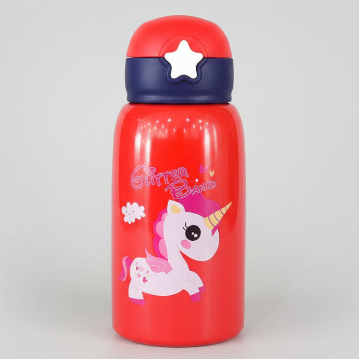 Flower Rose Stainless Steel Fashion Flask 650ml