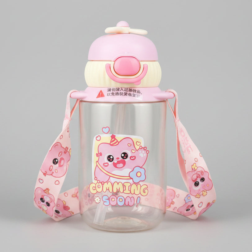 ab PPSU Children's Drink Cup Green & Pink