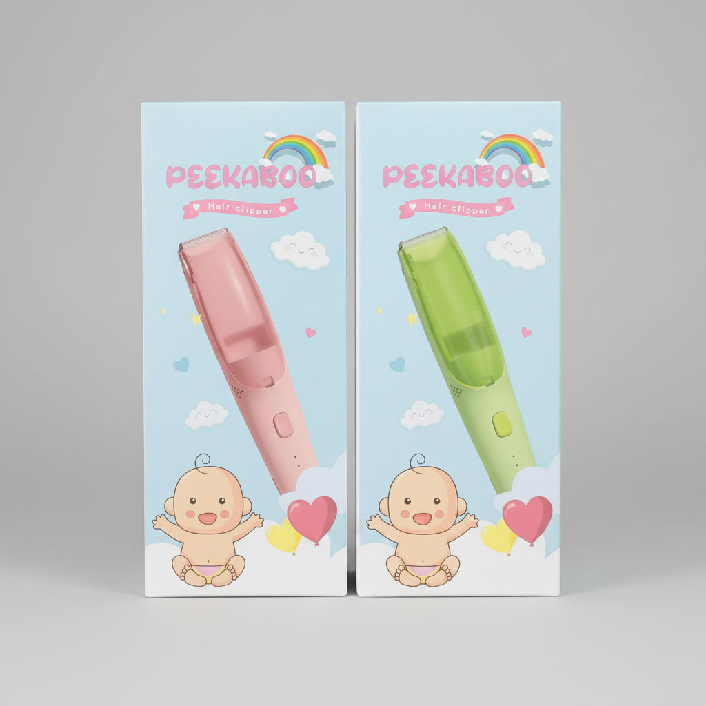 Peekaboo Hair Clipper Green & Pink