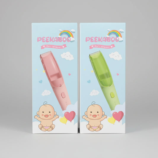 Peekaboo Hair Clipper Green & Pink