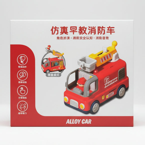 Early Education Fire Engine Toy