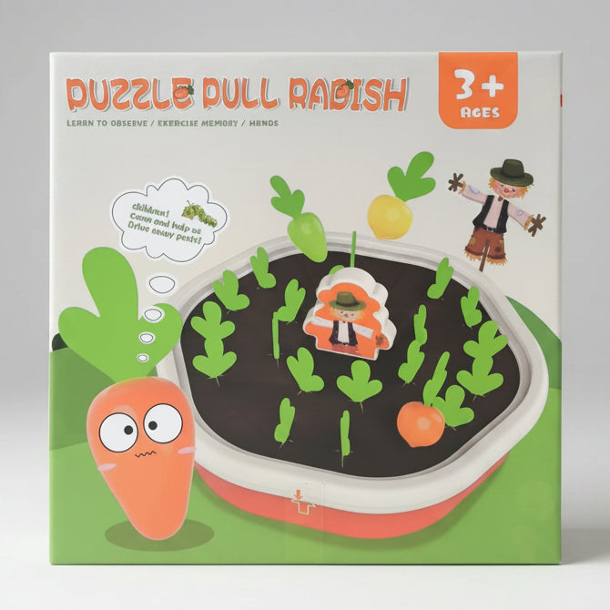 Puzzle Pull Rabish Toy 3Yr+
