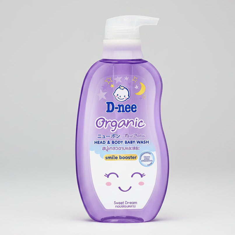 D-nee Organic Head & Body Baby Wash 380ml