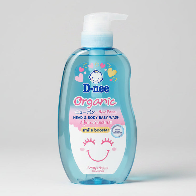 D-nee Organic Head & Body Baby Wash 380ml