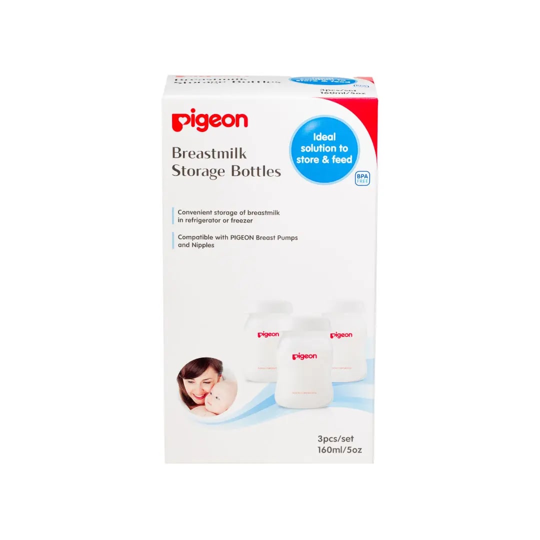 Pigeon Breast Milk Storage Bottles 3Pcs/set 160ml/5oz