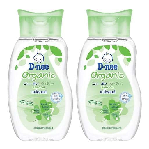 D-nee Newborn Organic Baby Oil 100ml(Green)