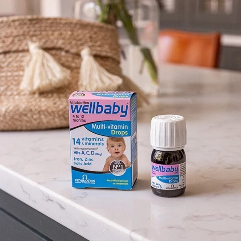 Pregnacare Wellbaby Vitabiotics 4-24Months Multi-vitamin Drops 30ml