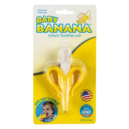 Baby Banana Teething Toothbrush for Infants