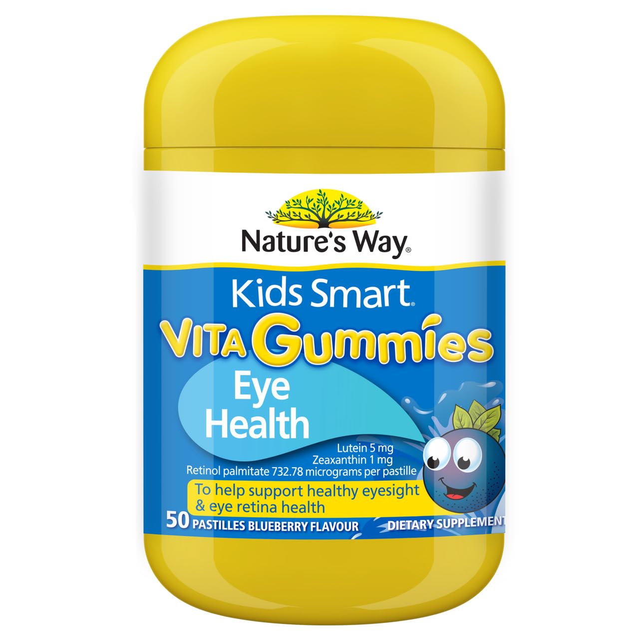 Nature's Way Kids Smart Vita Gummies Eye Health 50 Pastilles