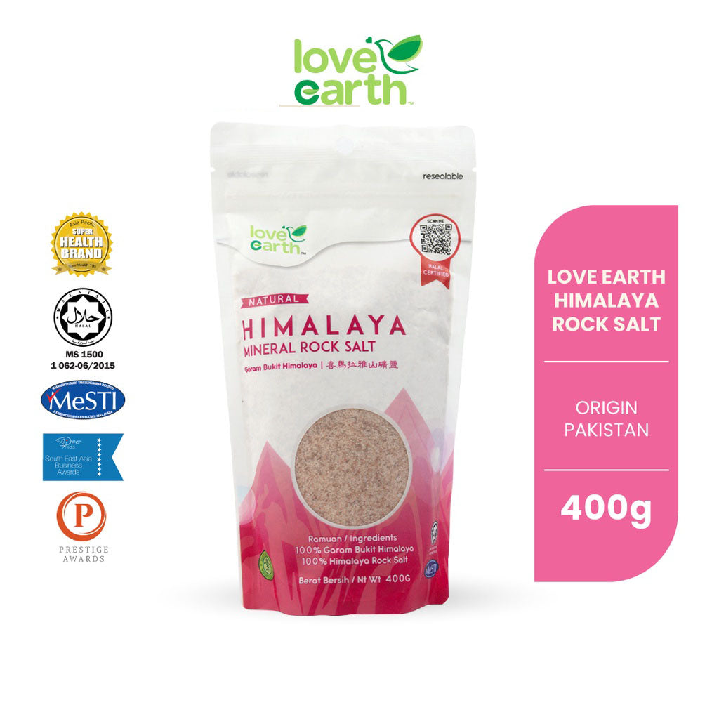 Love Earth Himalaya Mineral Rock Salt 400g