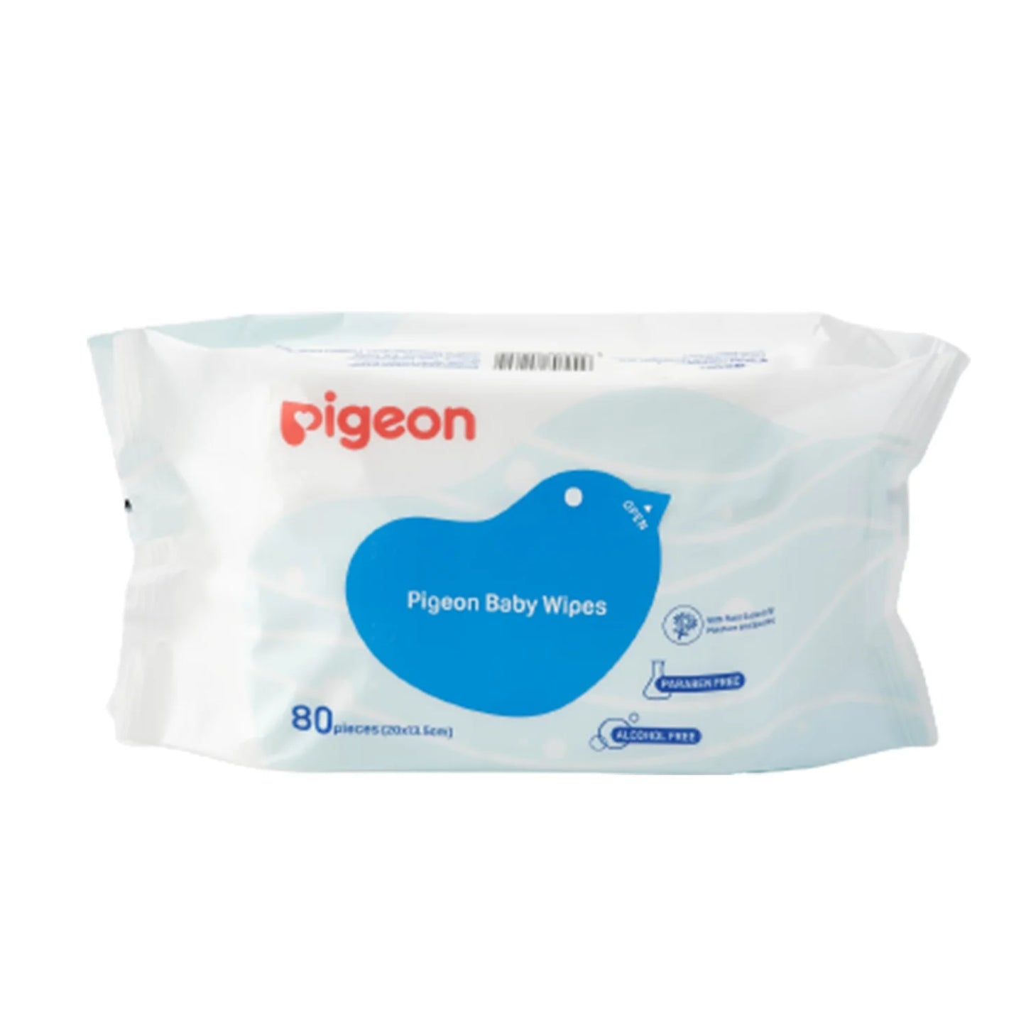 Pigeon Baby Wipes 80Piecs (20x13.5cm)