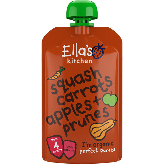 Ella's Kitchen Organic Puree Carrots Apples & Prunes 120g