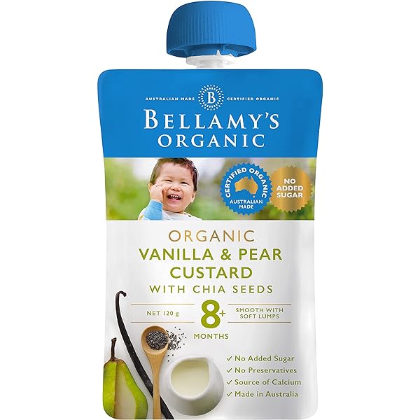 Bellamy's Organic Puree 120g