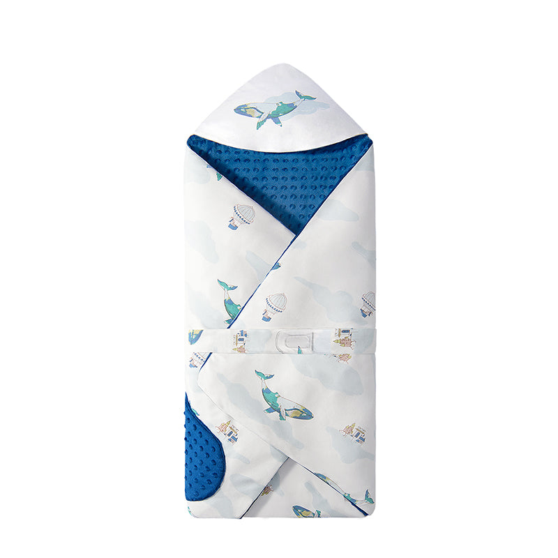 BabyCare Baby Swaddle Keisley Flying Whale 88*90Cm