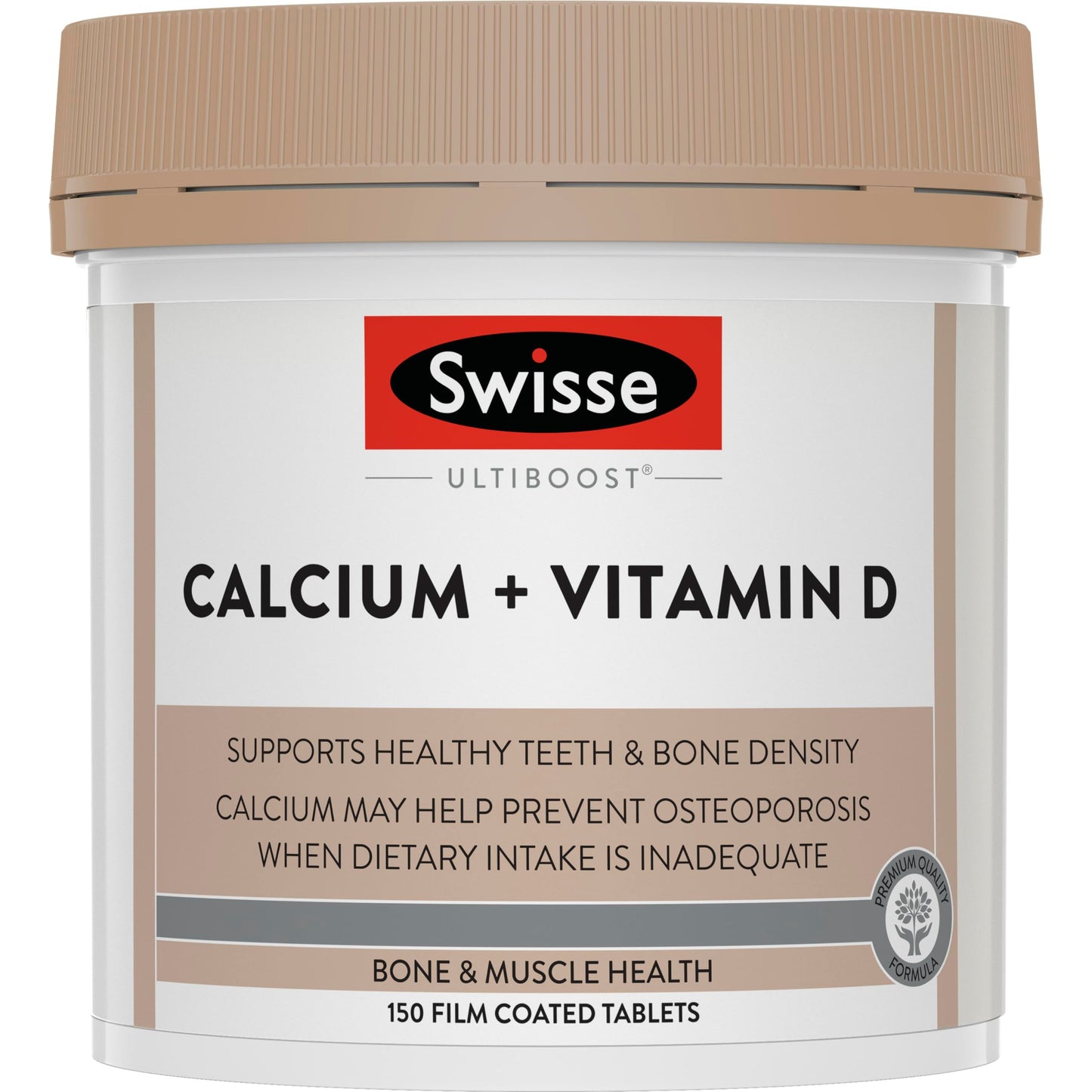 Swisse Calcium+Vitamin D 150 Tablets