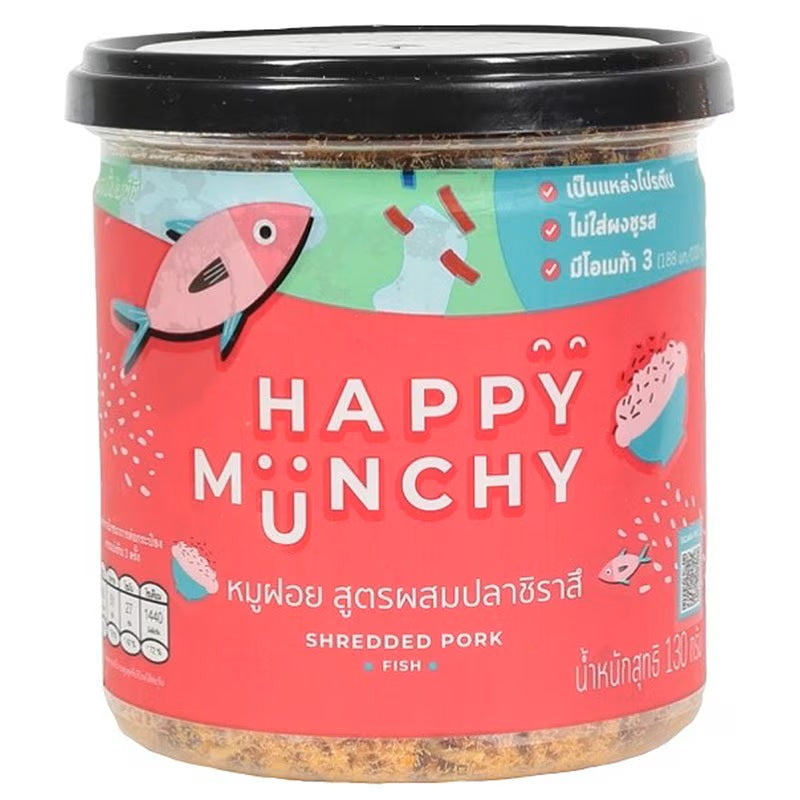 Happy Munchy Shredded Pork 130g