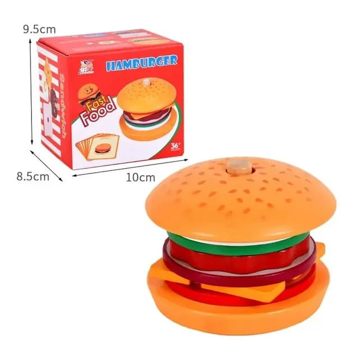 Goodcow Fast Food Stacking Toy