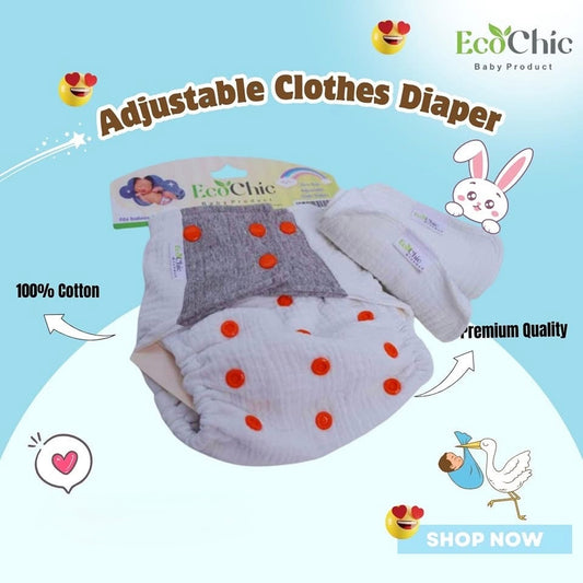 EcoChic Adjustable Cloth Diaper