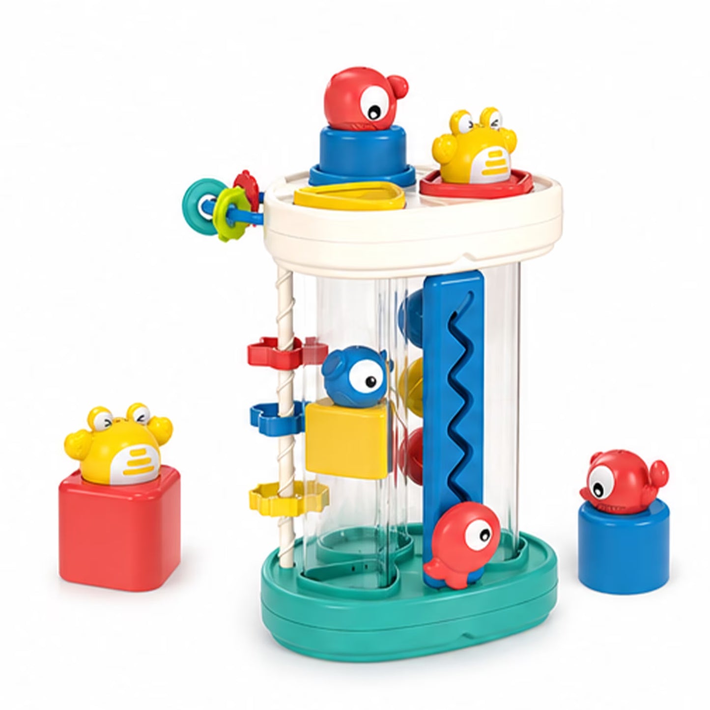 Bibi-inn Shape Sorter Hooty-Hoo 5in1 Toy 18M+