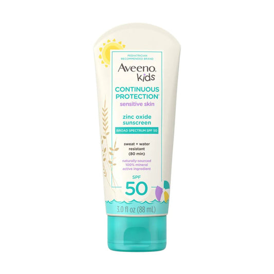 Aveeno Kids Zinc Oxide Sunscreen 88ml