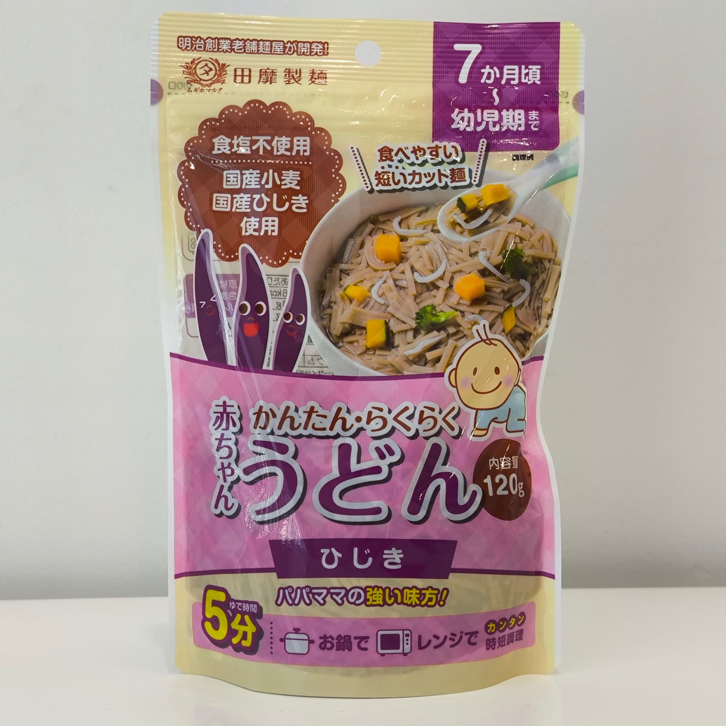 Tanabiki Baby Udon Noddles 120g