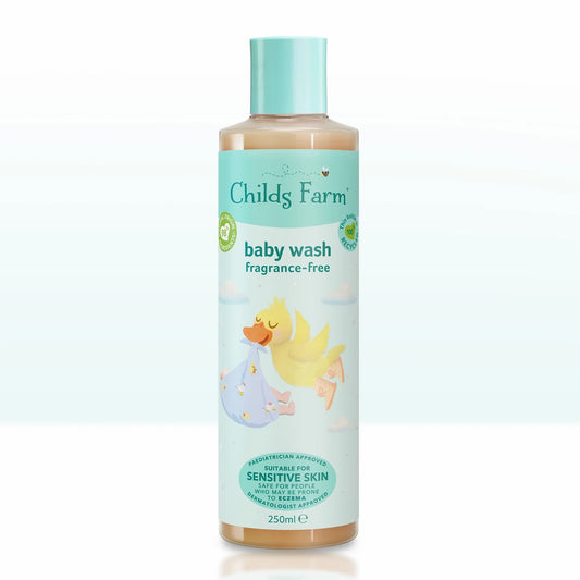 Childs Farm Baby Wash Fragrance Free 250ml