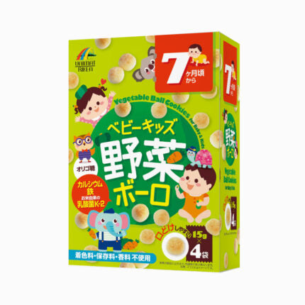 UNIMAT RIKEN Vegetable Ball Cookies 60g