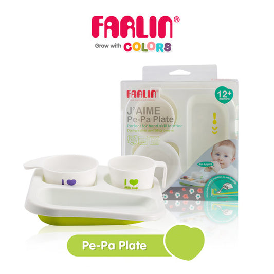 Farlin J'aime Pe-Pa Plate 12M+/AH-20009