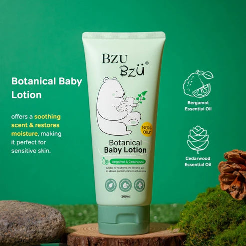 Bzu Bzu Botanical Baby Lotion 200ml