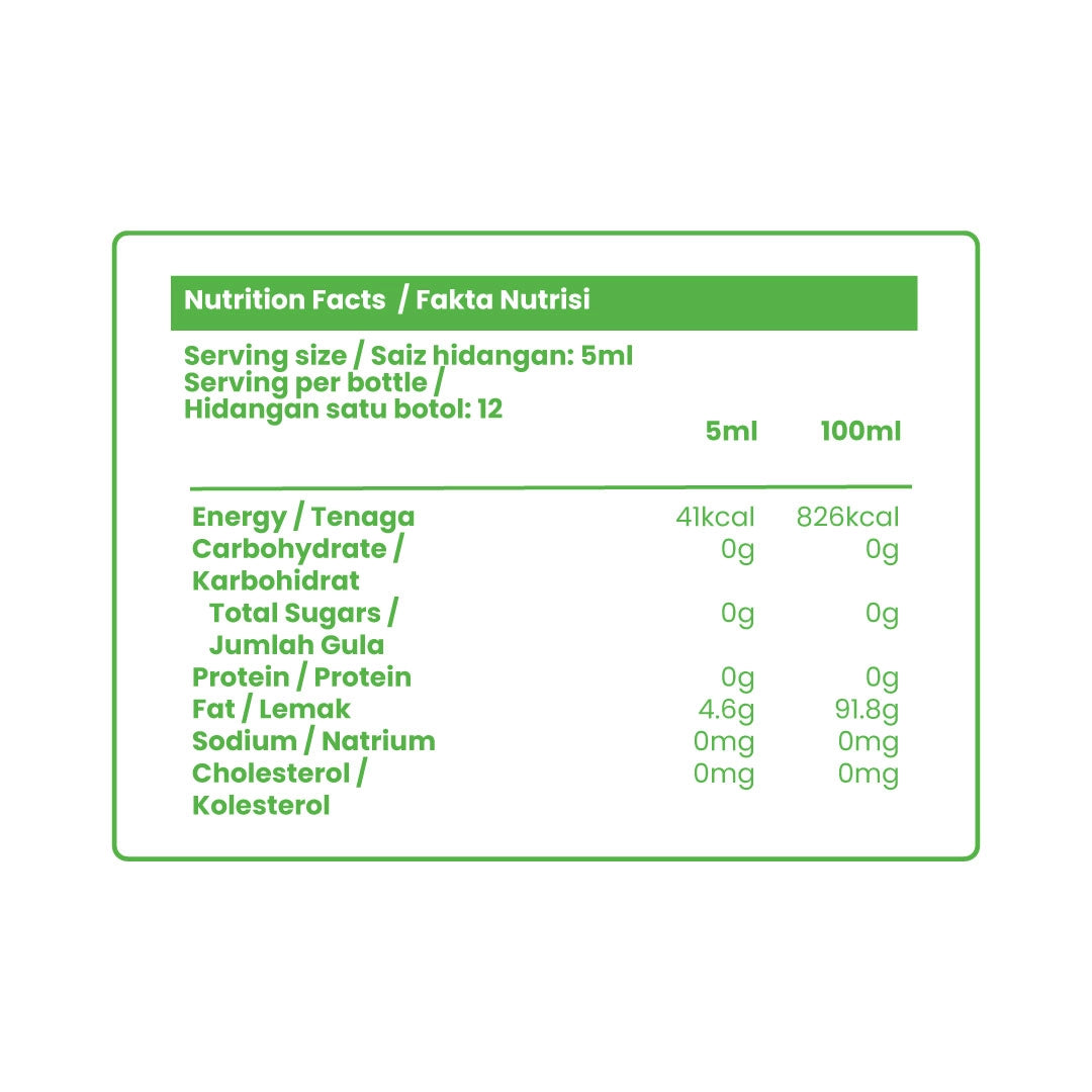 Love Earth Organic Extra Virgin Coconut Oil 60ml