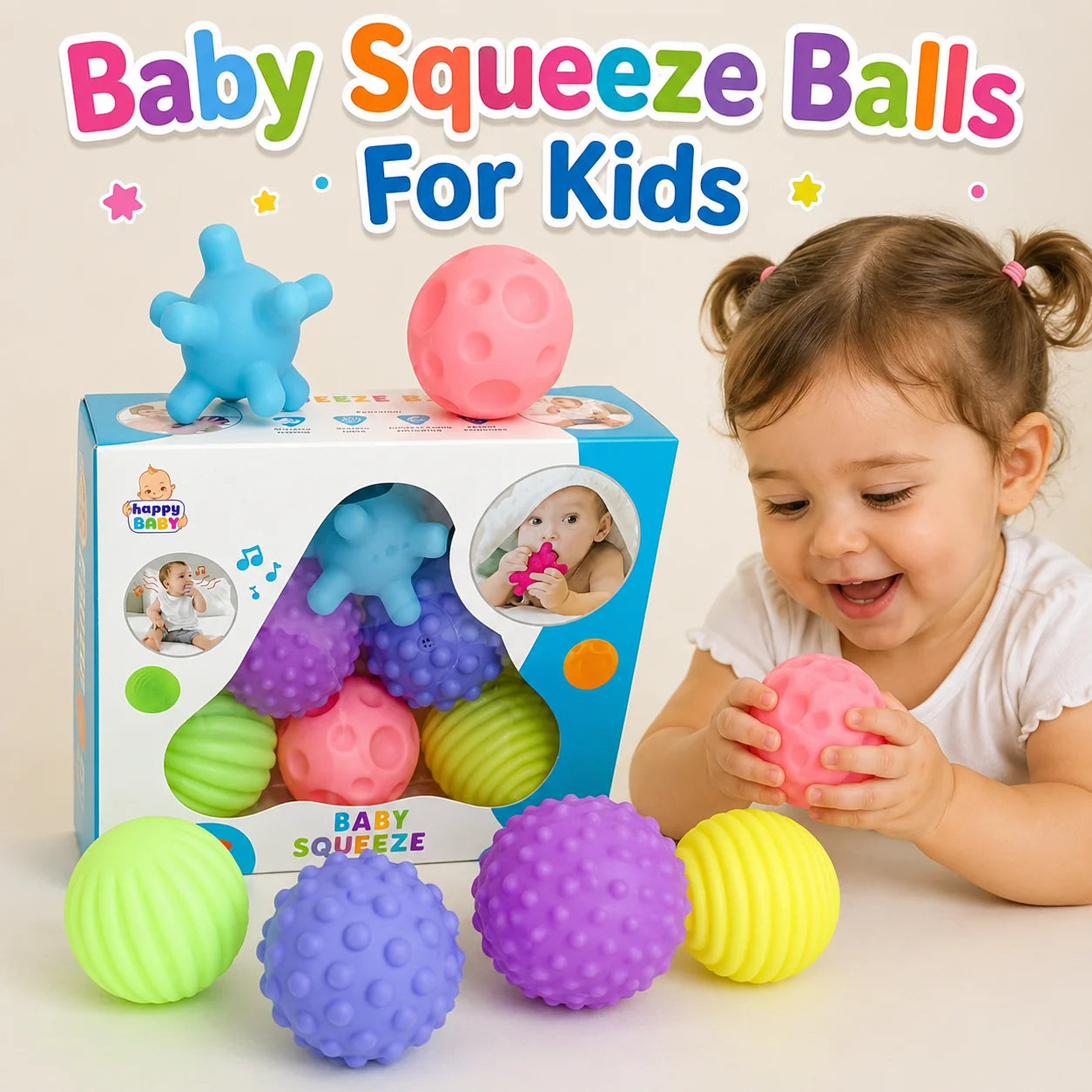 Soft Balls Basic Baby Training Balls 3Yr+
