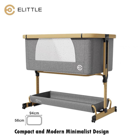 Elittile - Movable And Foldable Baby Cot