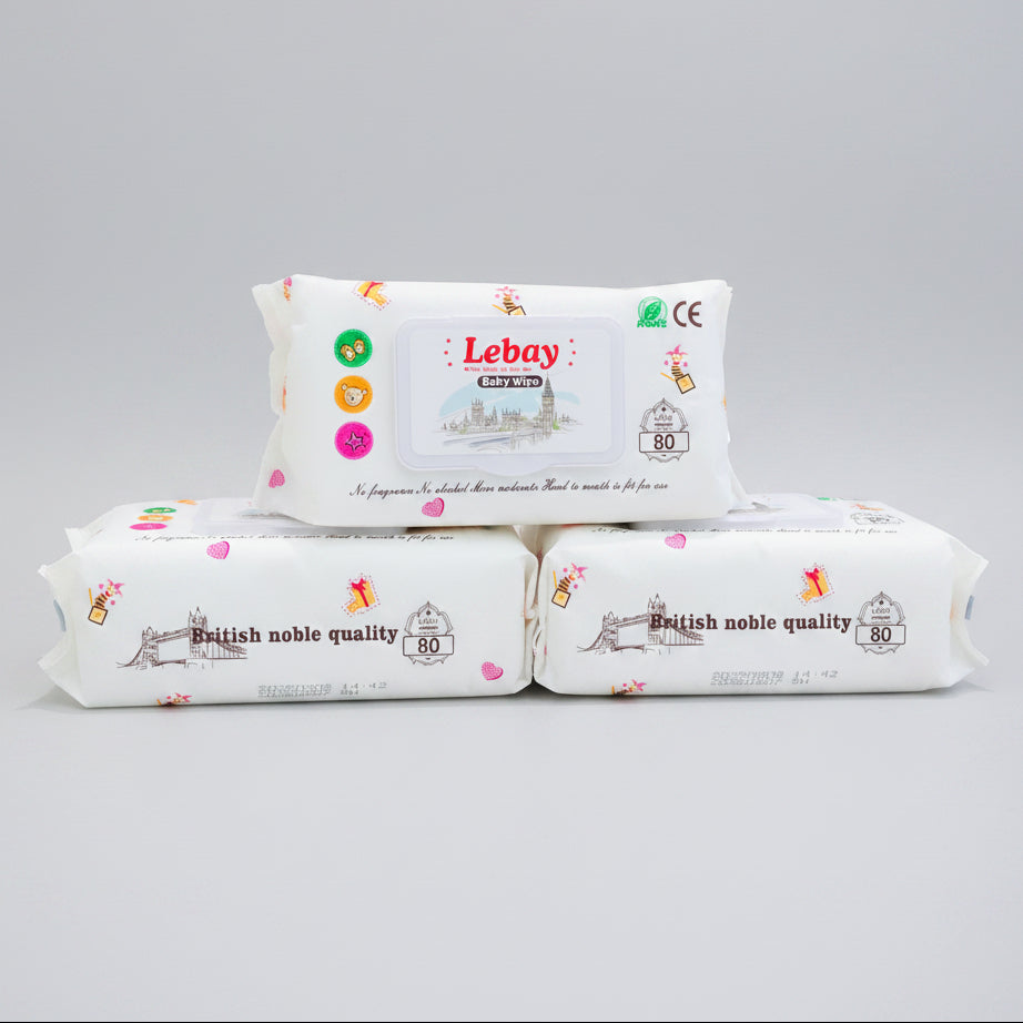 Lebay Wet Tissue 80 Sheets