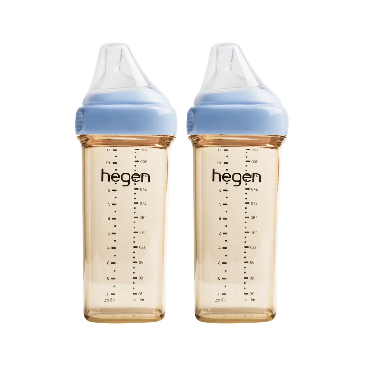 Hegen PCTO™ 330ml/11oz Feeding Bottle PPSU (2-pack) with Fast Flow Teat (3) (2-Pack)