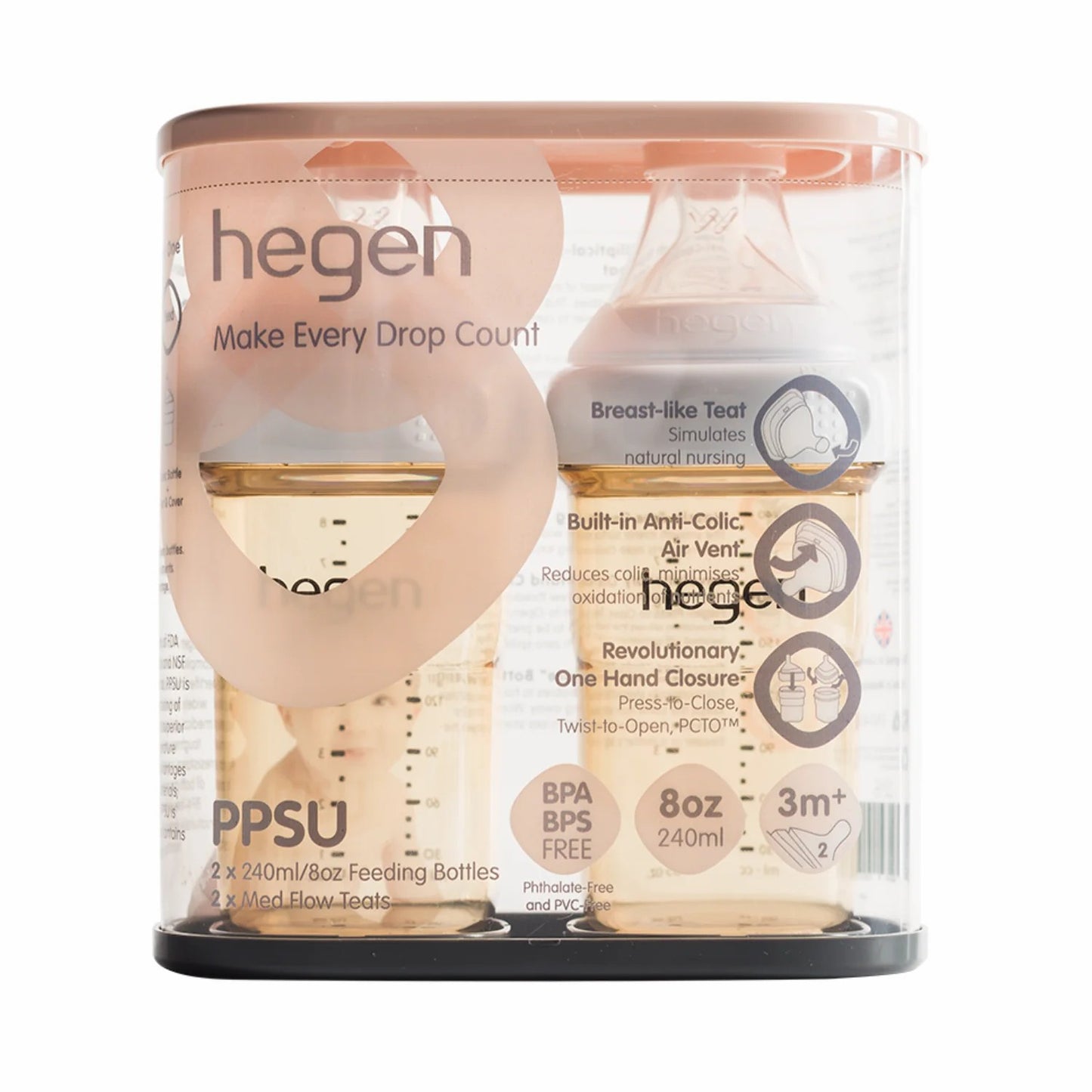 Hegen PCTO™ PPSU Feeding Bottle (2-Pack)