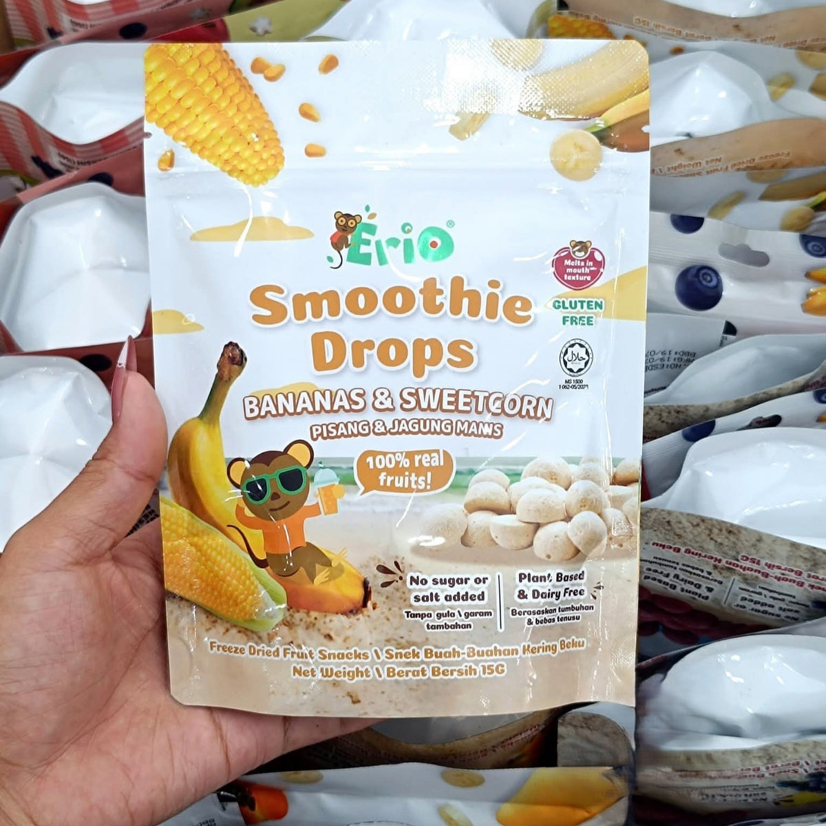 Erio Smoothie Drops 15g 12M+