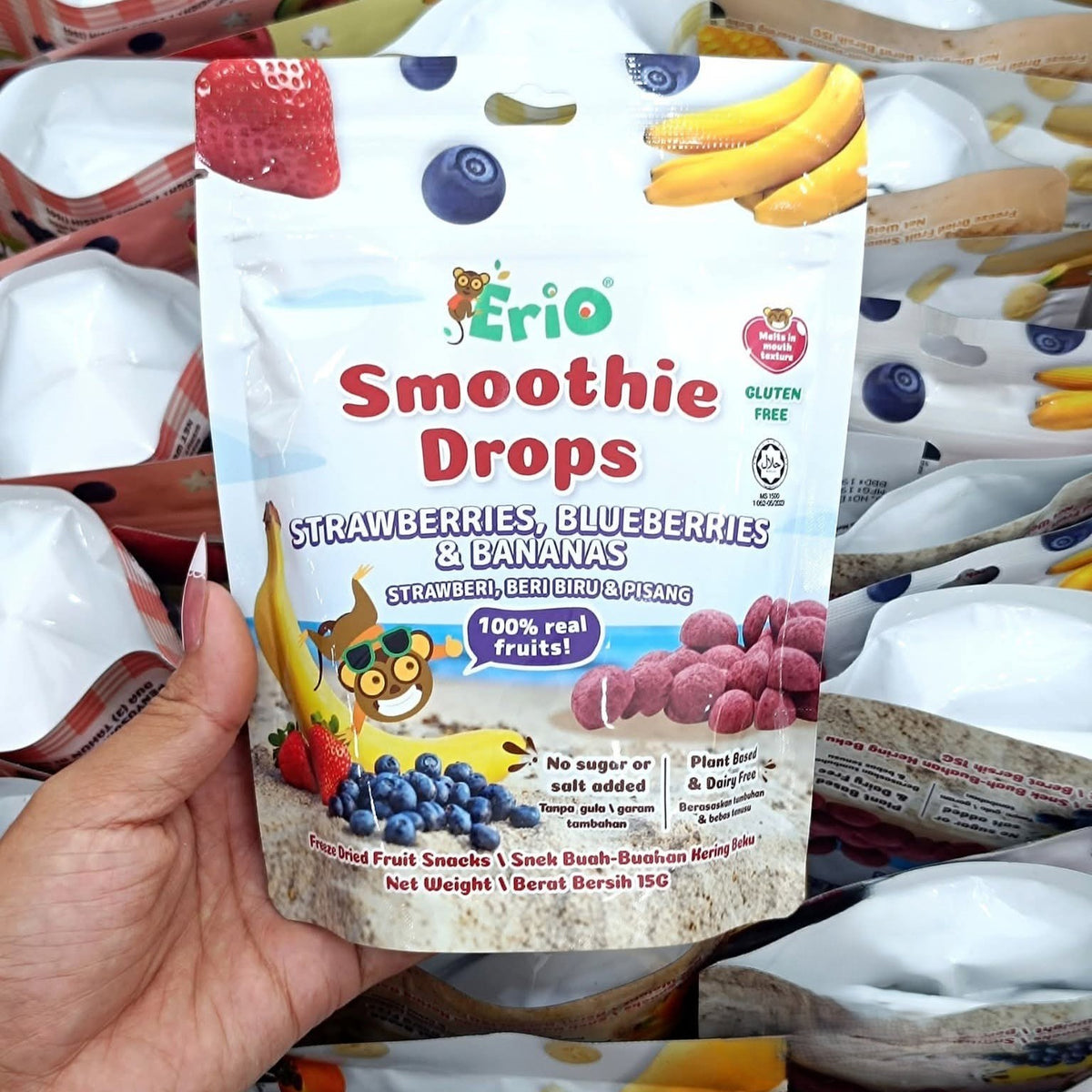Erio Smoothie Drops 15g 12M+