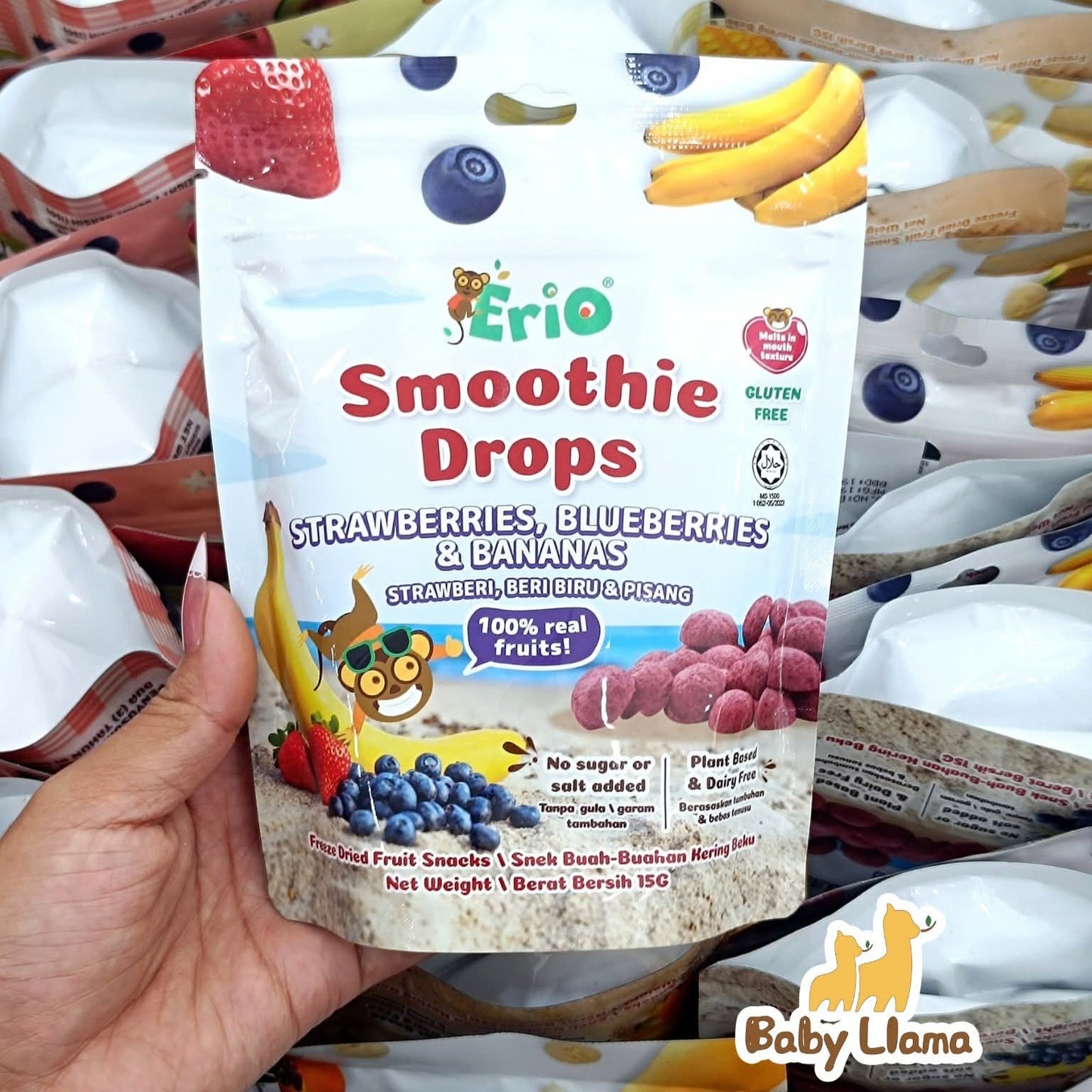 Erio Smoothie Drops 15g 12M+
