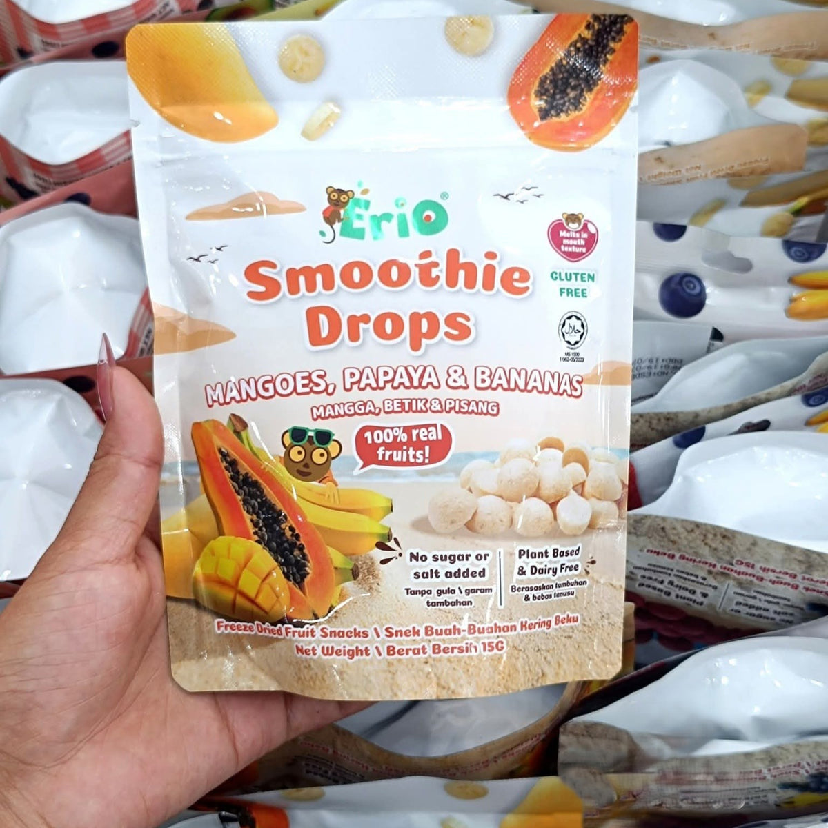 Erio Smoothie Drops 15g 12M+