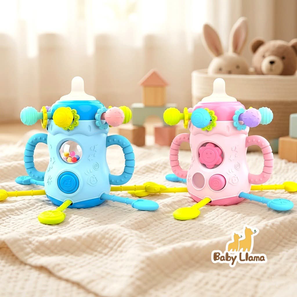 All In One Bottle Teething Soothing Toy