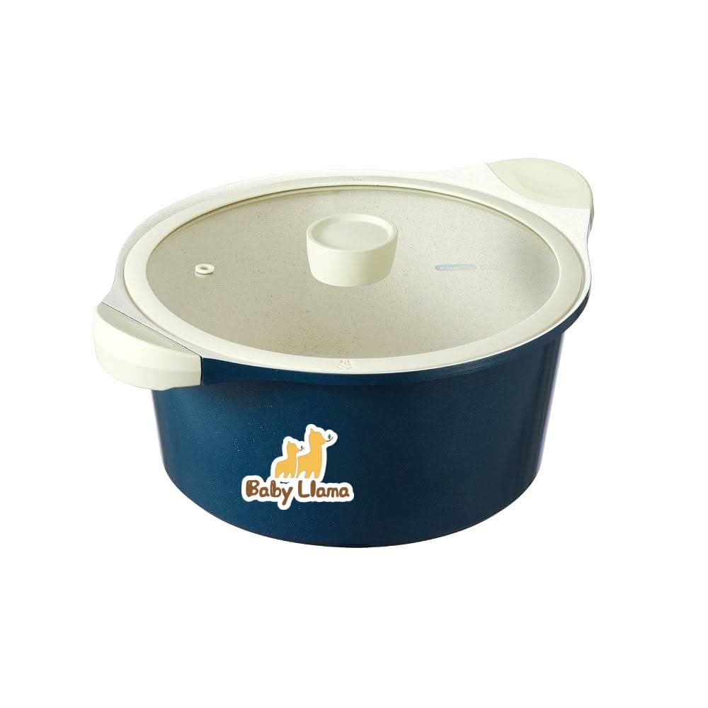 Inochi Simple Marble Pot (24cm)
