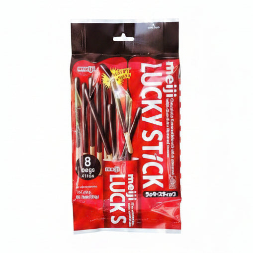 Meiji Lucky Stick Biscuit Stick 120g(15g*8Bags) 1Yr+