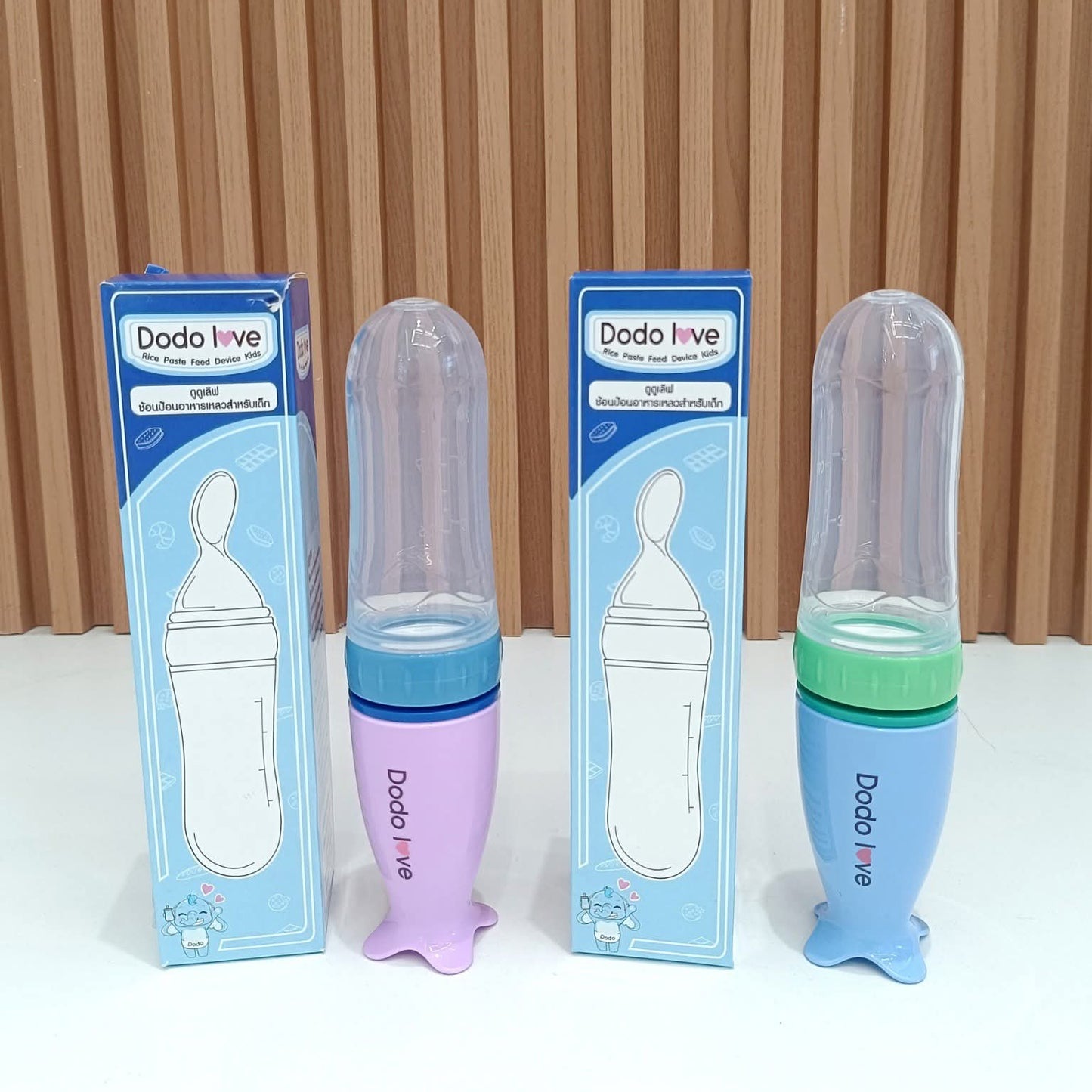 Dodo Love Rice Paste Feed Device Purple/Blue 6M+