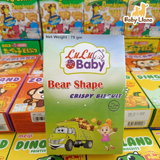 LuLu Baby Bear Shape Biscuits