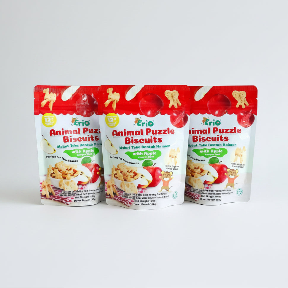 Erio Alphabet Biscuits 100g 12M+