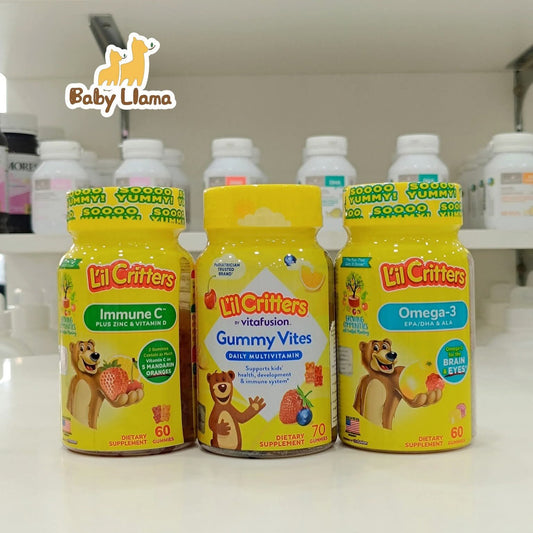 L'il Critters Immue C Plus Zinc & Vitamin D 60Gummies 2Yr+