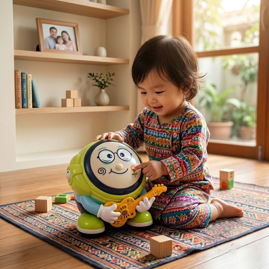 Youleen Multifuctional Music Hand Drum Toy (6338)