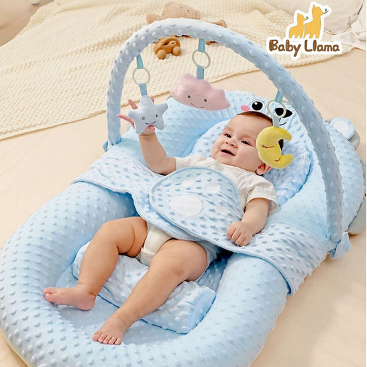 Tufted Dots Baby Bedding Set