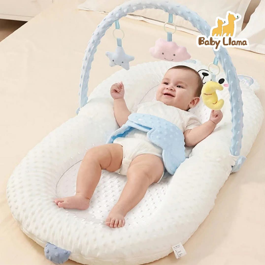 Tufted Dots Baby Bedding Set