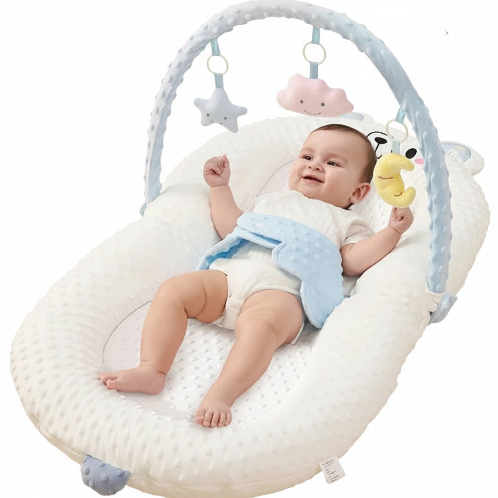Tufted Dots Baby Bedding Set